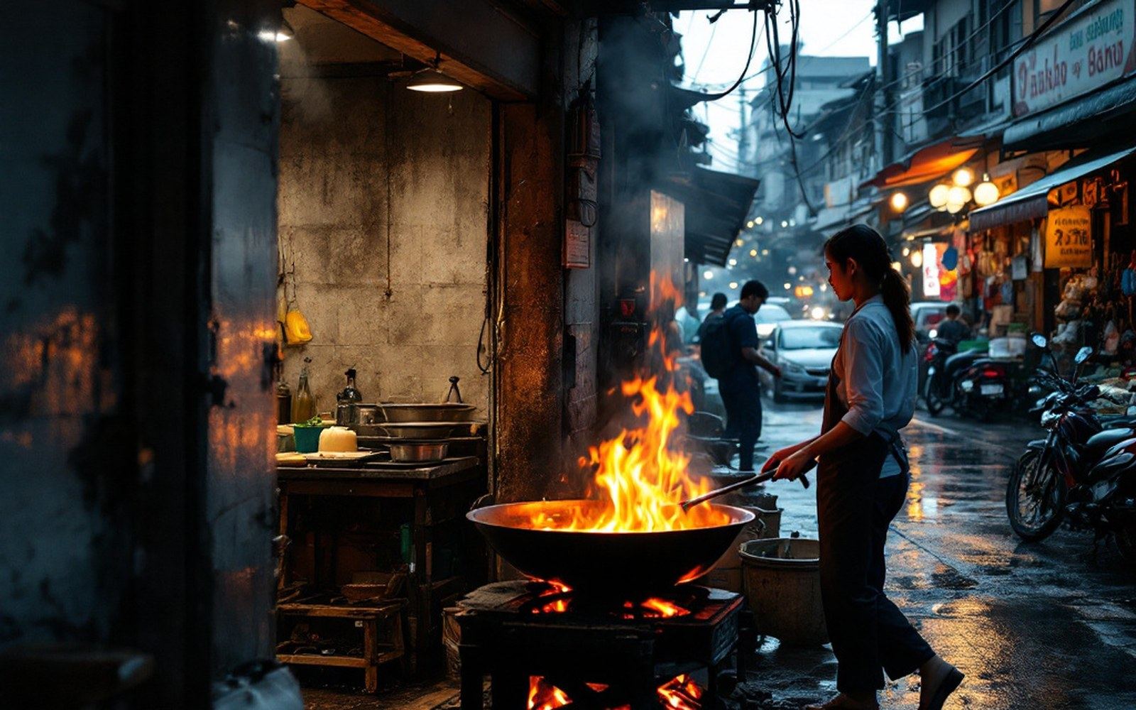 Heat is the constraint in every one of these kitchens.